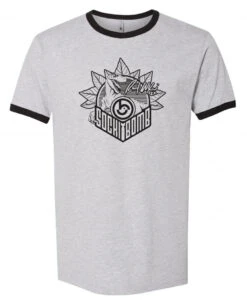 Next Level Wysocki Jungle Raptor Ringer Tee