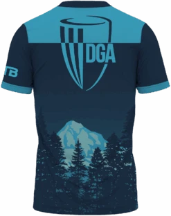 Cole Redalen 2025 Signature Jersey – PRE-ORDER -Disc Gear Shop Cole Retail Blue MTN Back PNG