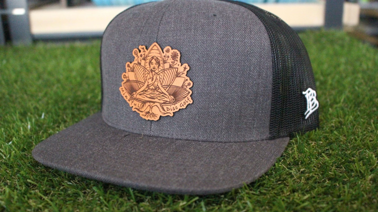 Mindful Disc Golf Trucker Hat – Nate Perkins – 200 Series 3 Mindful Disc Golf Trucker Hat – Nate Perkins – 200 Series