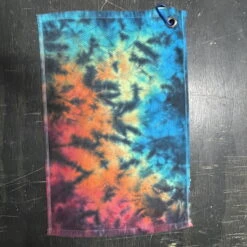 Tie-Dye Towel – Twisted Amanita -Disc Gear Shop IMG 9998 1